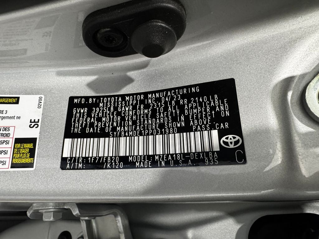 2023 Toyota Corolla LE