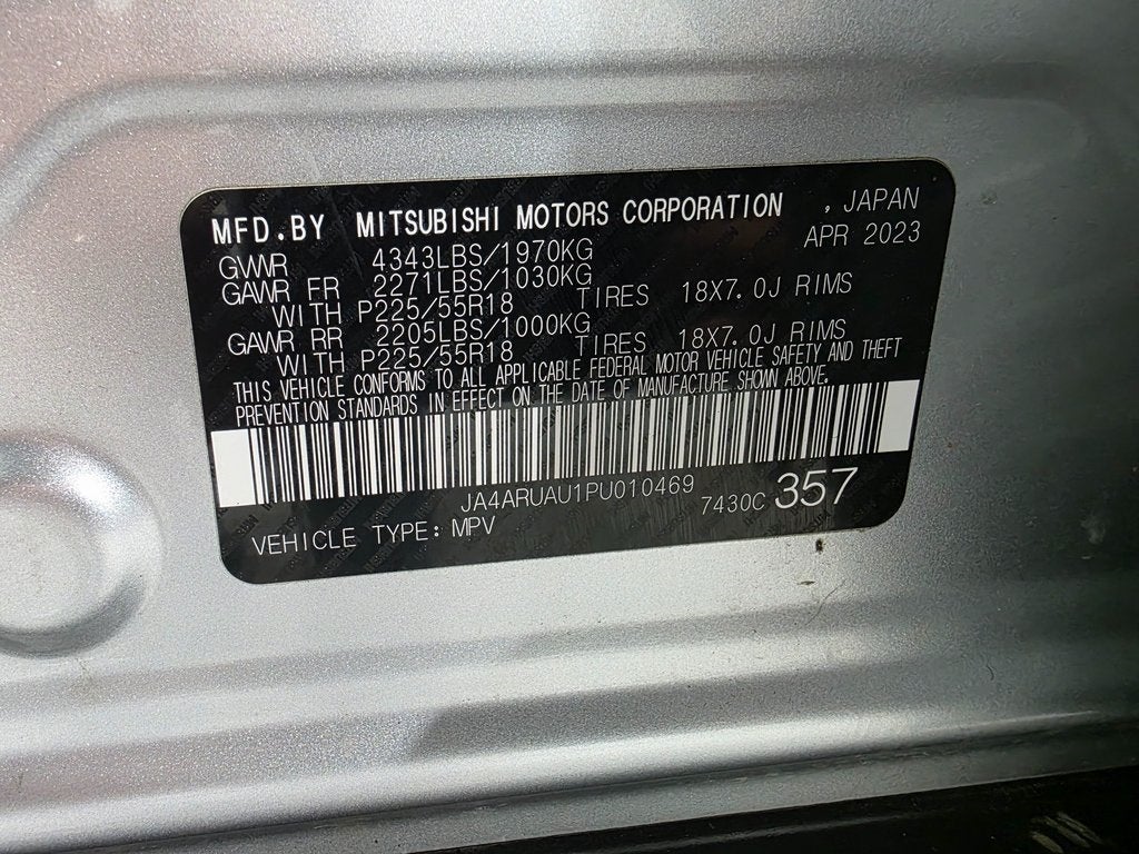 2023 Mitsubishi Outlander Sport 2.0 ES