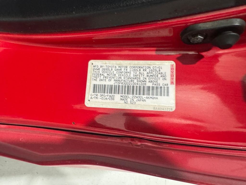 2001 Toyota MR2 Spyder Base