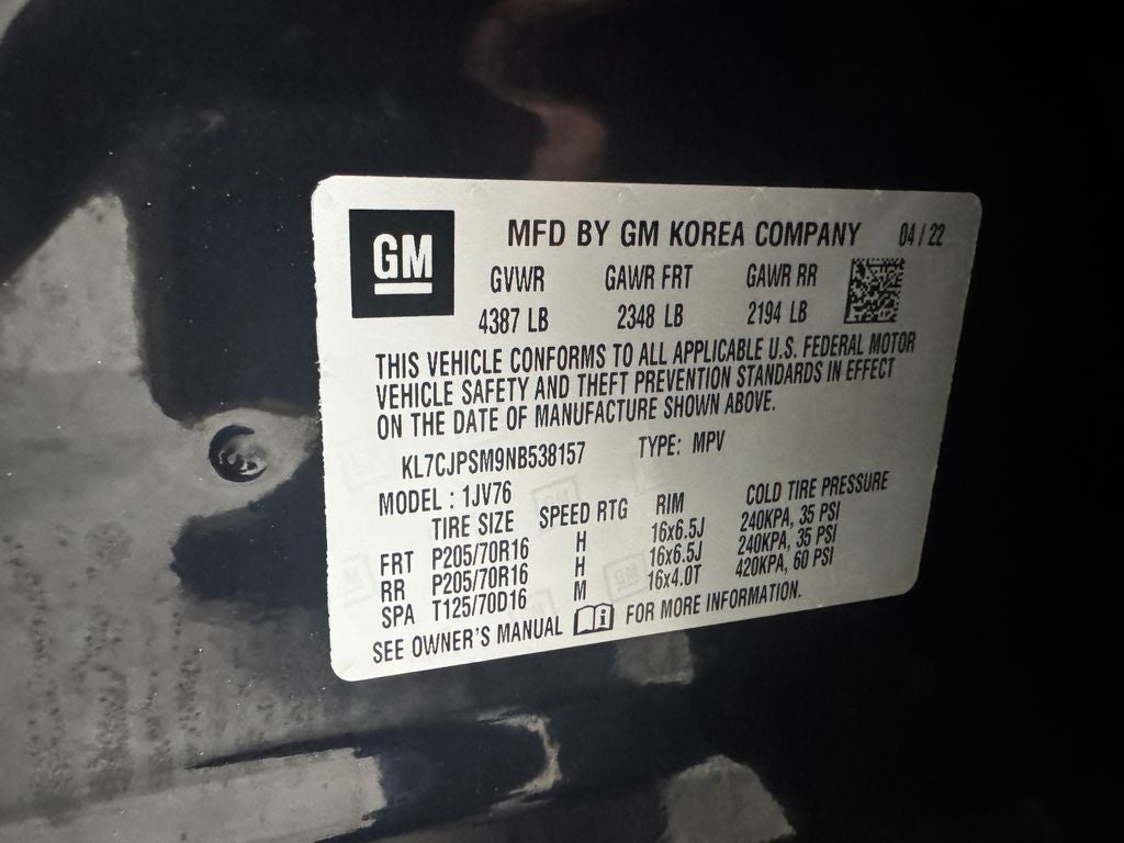 2022 Chevrolet Trax LT