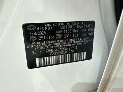 2025 Hyundai Sonata SEL