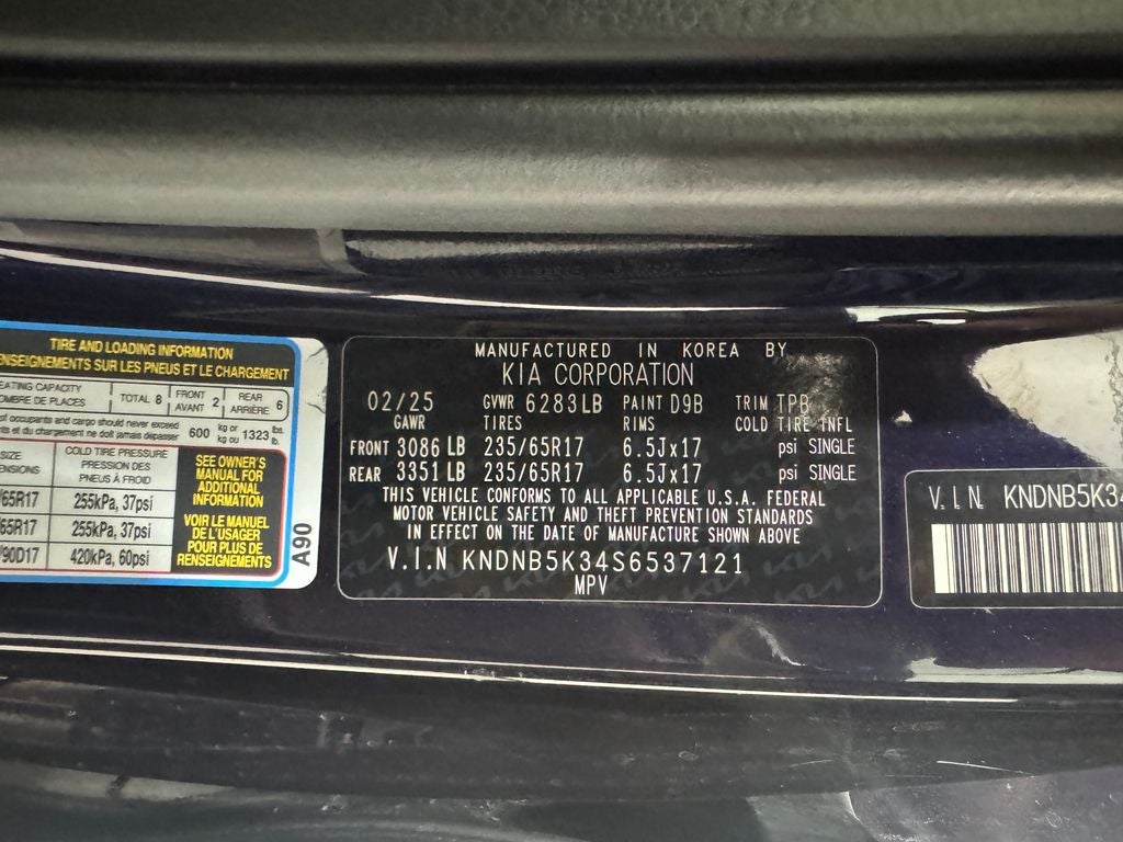 2025 Kia Carnival LXS