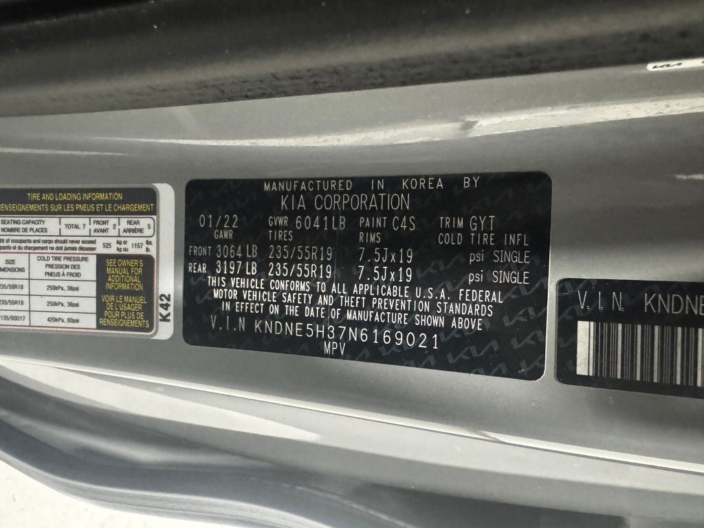 2022 Kia Carnival SX Prestige