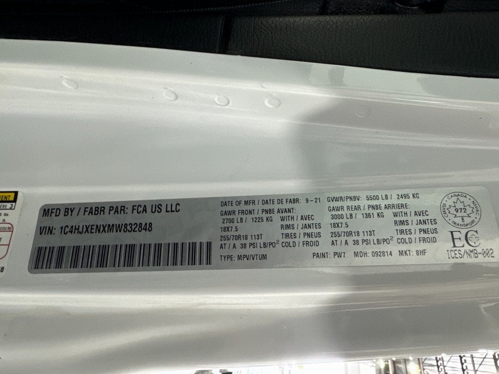 2021 Jeep Wrangler Unlimited Sahara