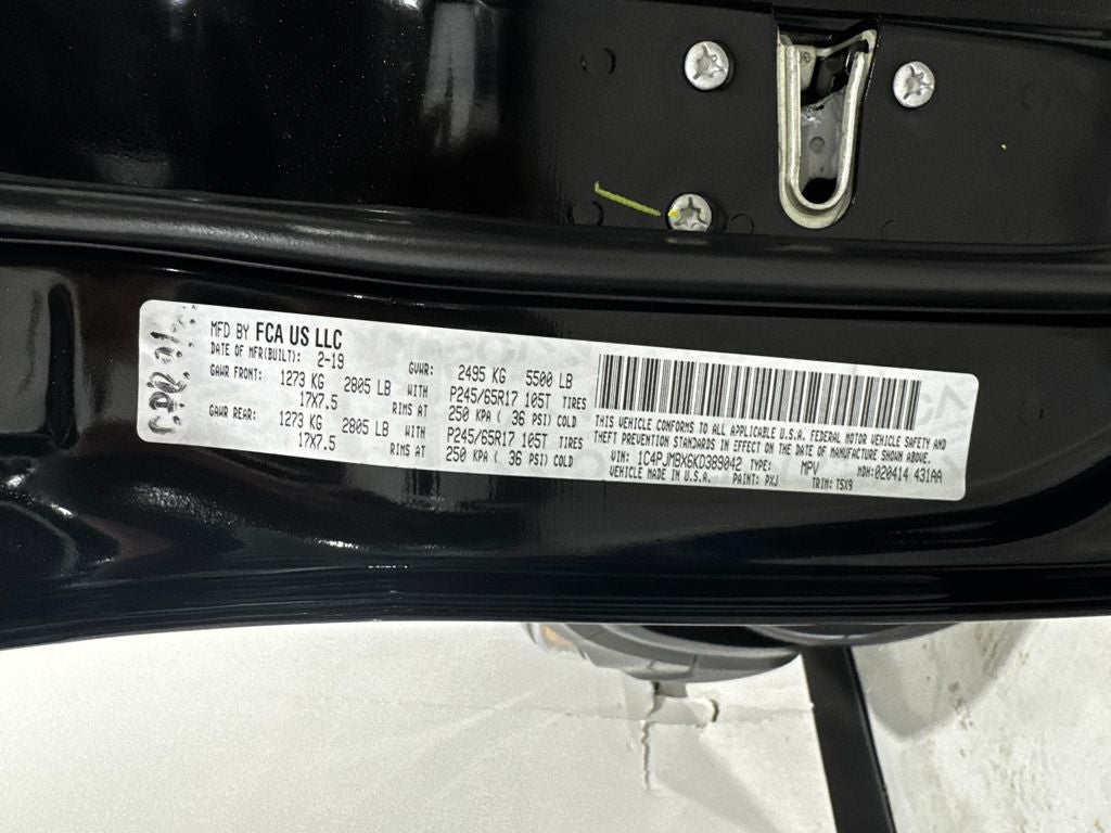 2019 Jeep Cherokee Trailhawk