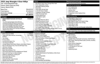 2025 Jeep Wrangler Willys