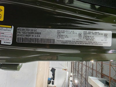 2021 Jeep Gladiator Rubicon