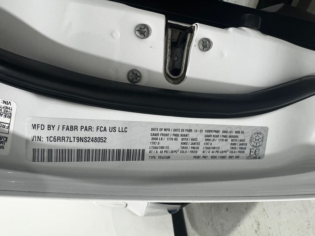 2022 RAM 1500 Classic SLT