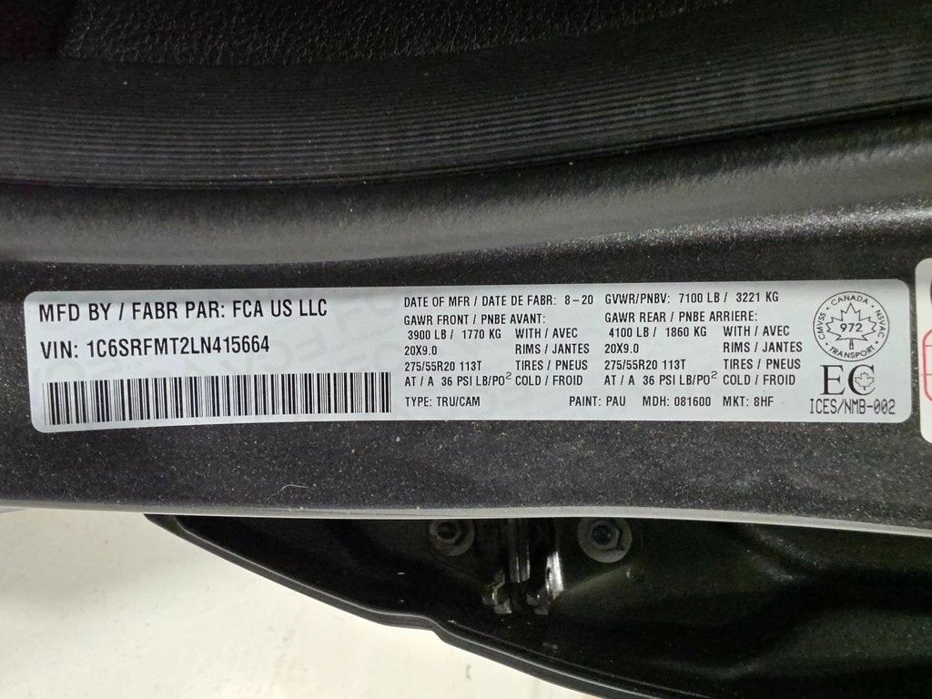 2020 RAM 1500 Big Horn/Lone Star