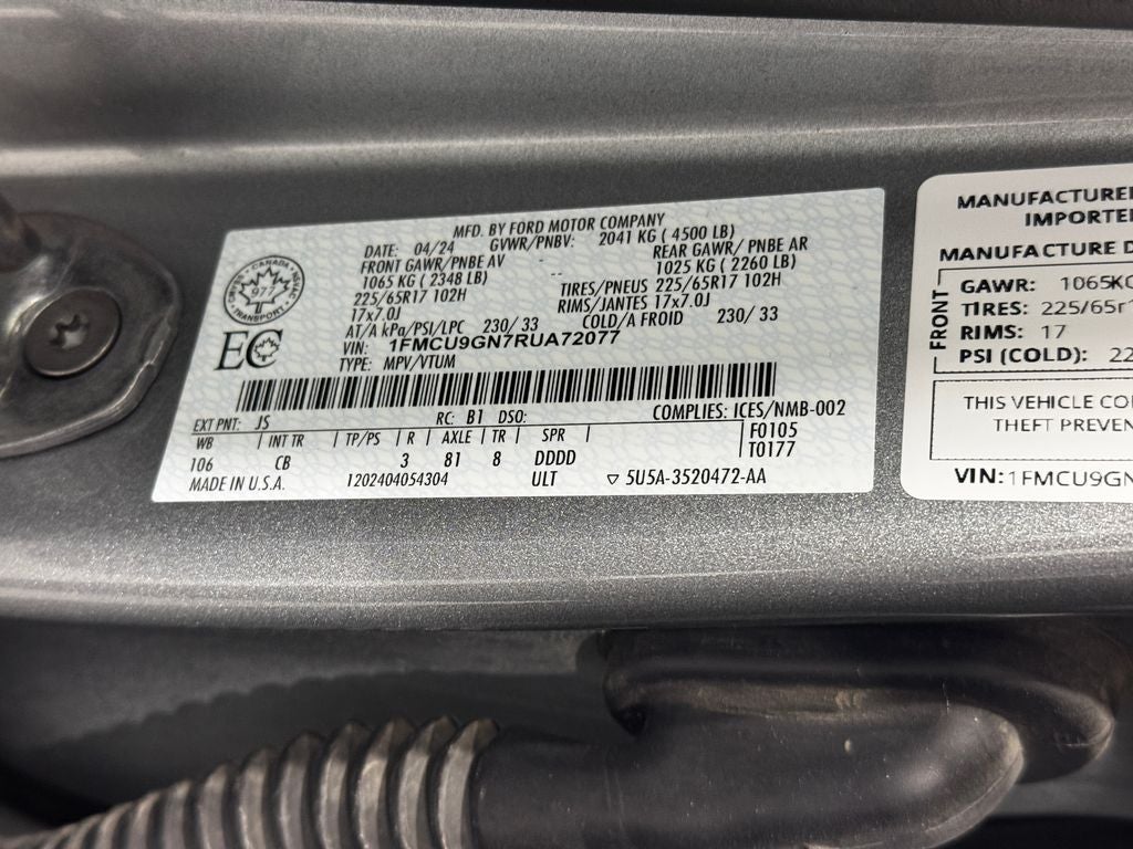 2024 Ford Escape Active