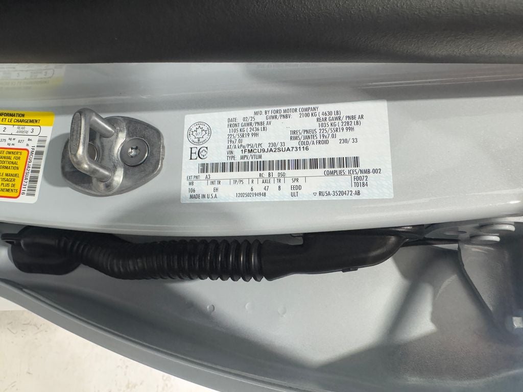 2025 Ford Escape Platinum