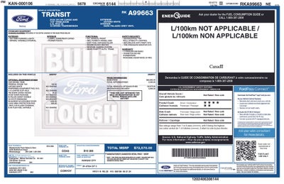 2024 Ford Transit-250 Cargo Van High Roof