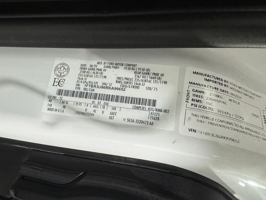 2024 Ford Transit-250 Cargo Van Base
