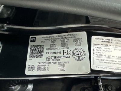 2021 Chevrolet Colorado ZR2