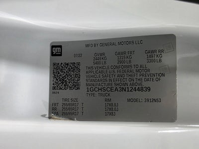 2022 Chevrolet Colorado LT