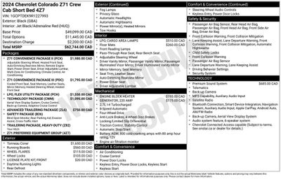 2024 Chevrolet Colorado Z71