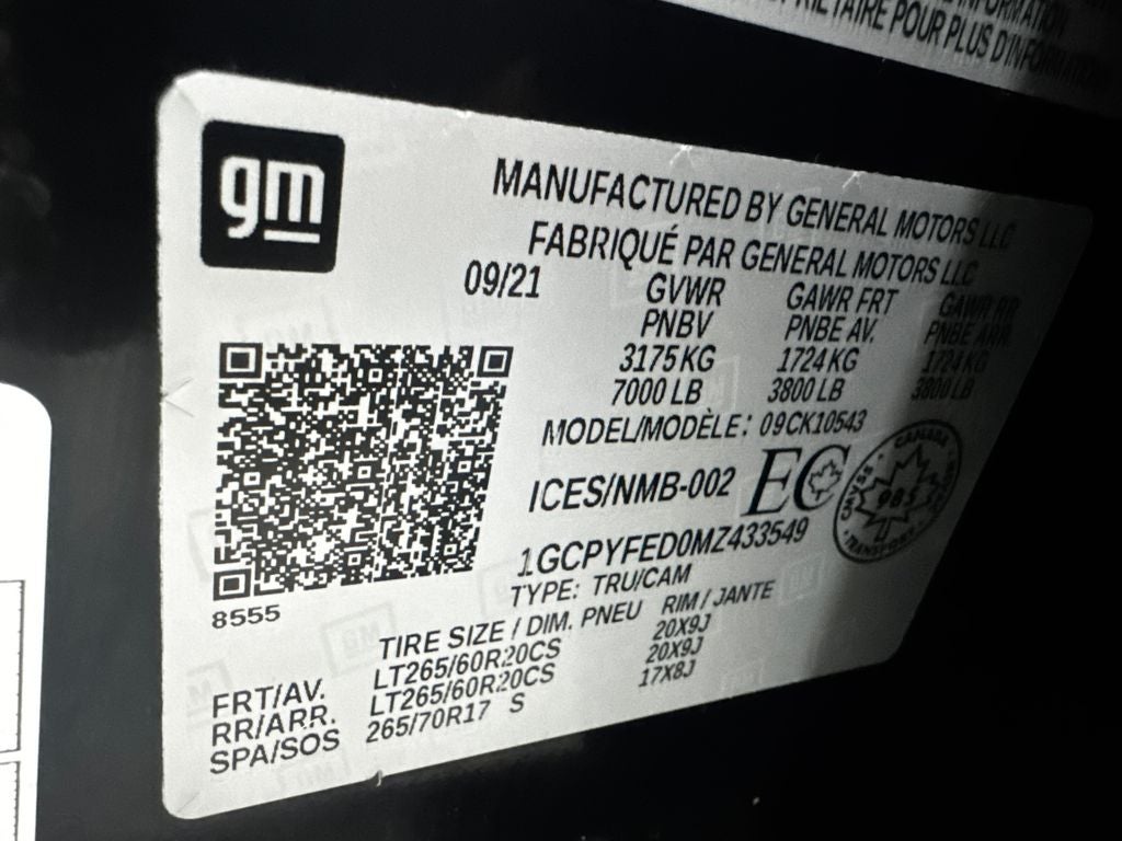 2021 Chevrolet Silverado 1500 LT Trail Boss