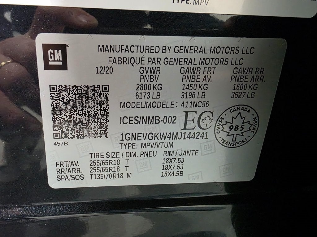 2021 Chevrolet Traverse LT 1LT