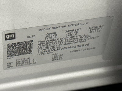 2022 Chevrolet Traverse LS