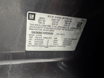 2016 Chevrolet Tahoe LT