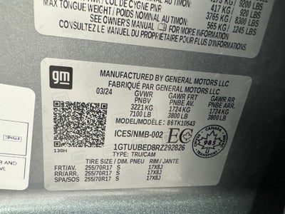 2024 GMC Sierra 1500 SLE