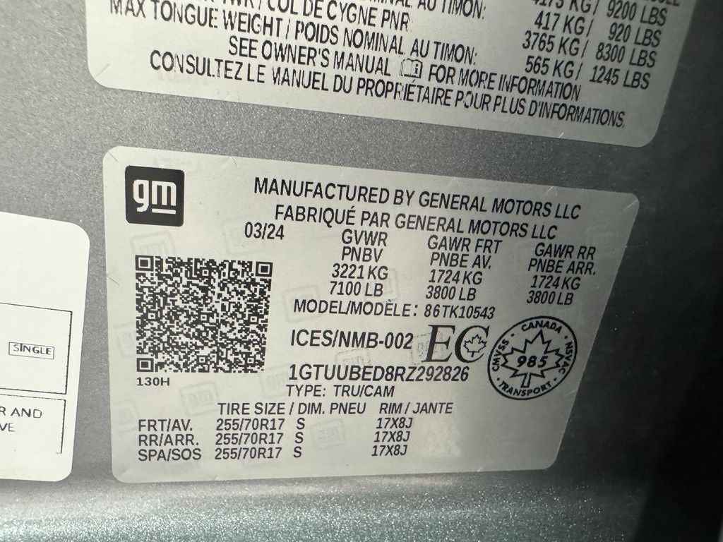 2024 GMC Sierra 1500 SLE