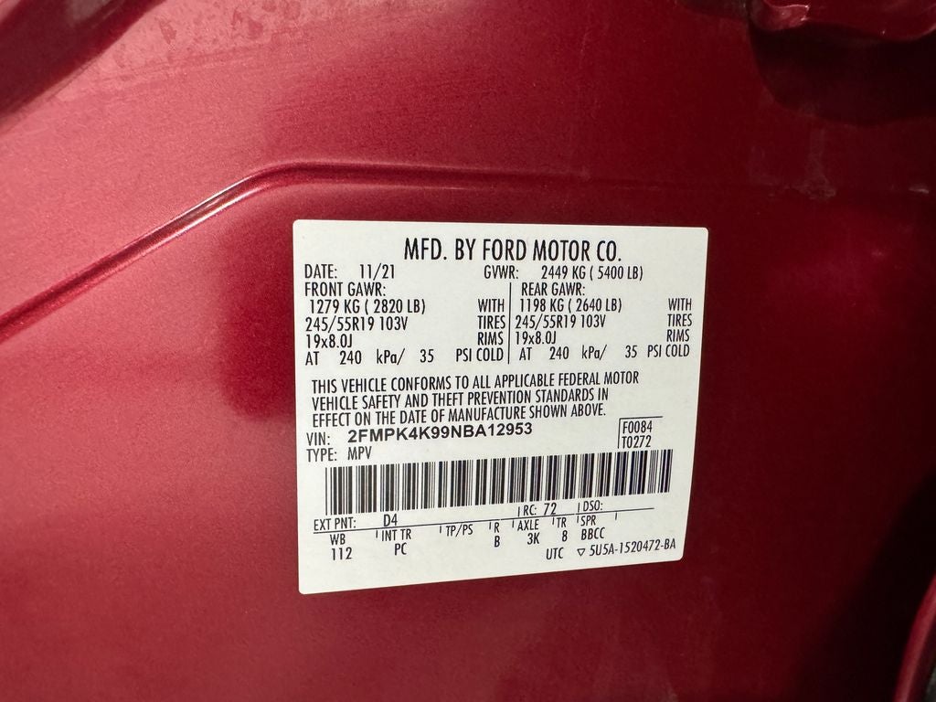 2022 Ford Edge Titanium
