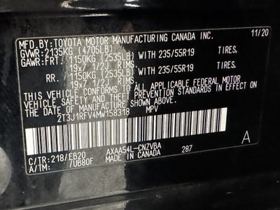 2021 Toyota RAV4 Adventure