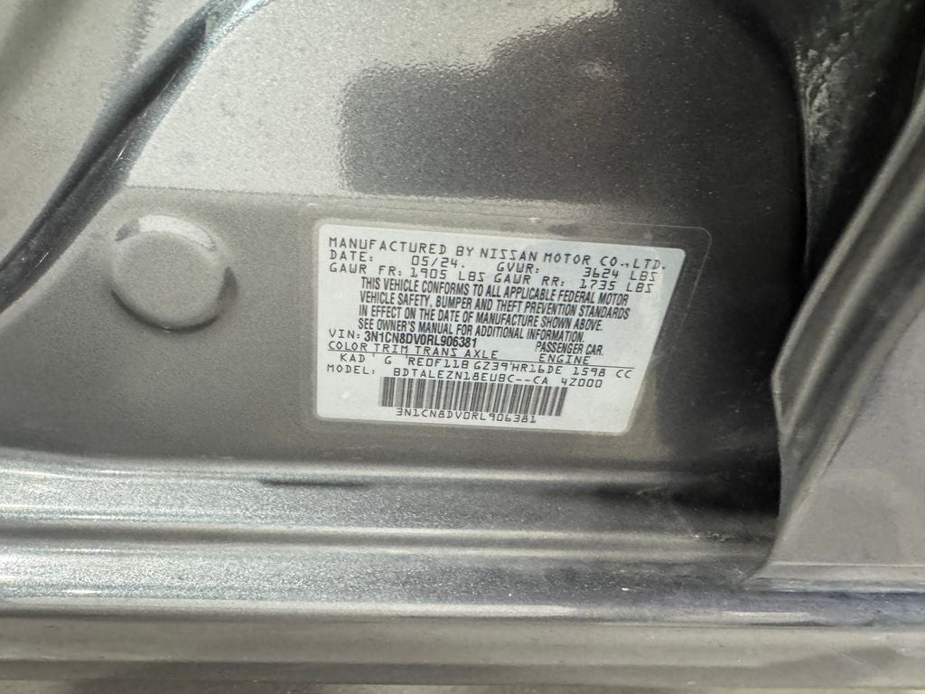 2024 Nissan Versa 1.6 S