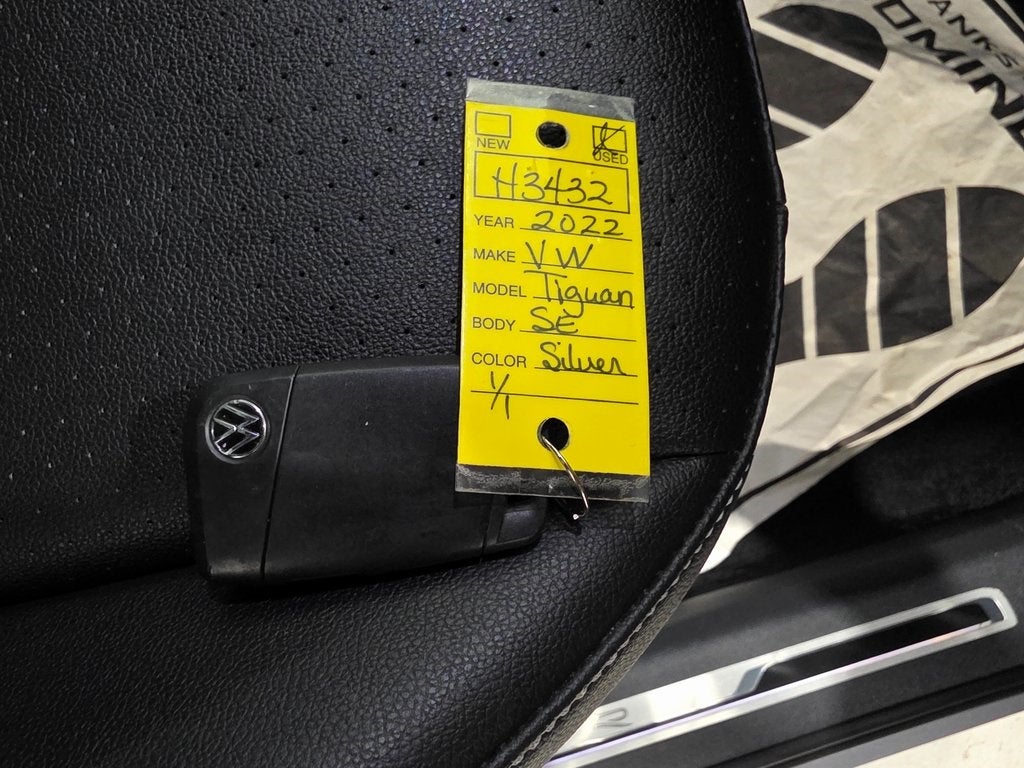 2022 Volkswagen Tiguan 2.0T SE R-Line Black