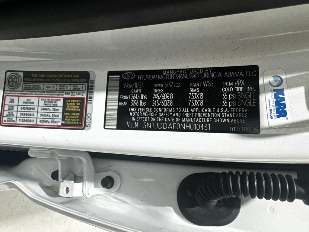 2022 Hyundai Santa Cruz SEL Premium