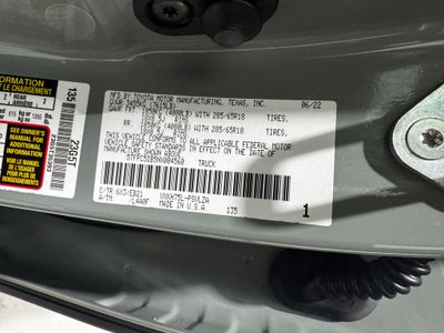 2022 Toyota Tundra Hybrid TRD Pro