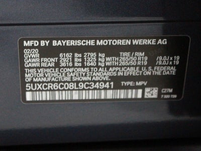 2020 BMW X5 xDrive40i