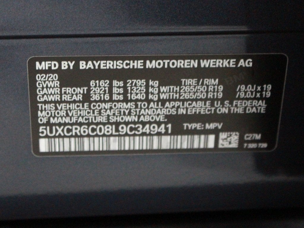 2020 BMW X5 xDrive40i