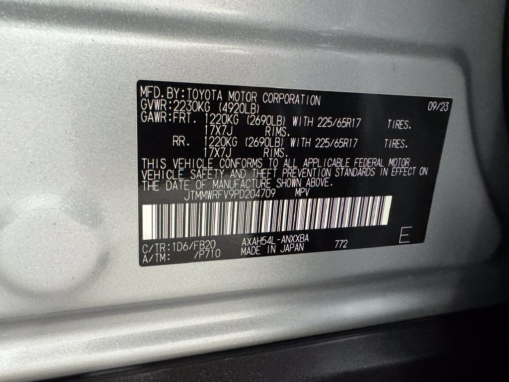 2023 Toyota RAV4 Hybrid LE